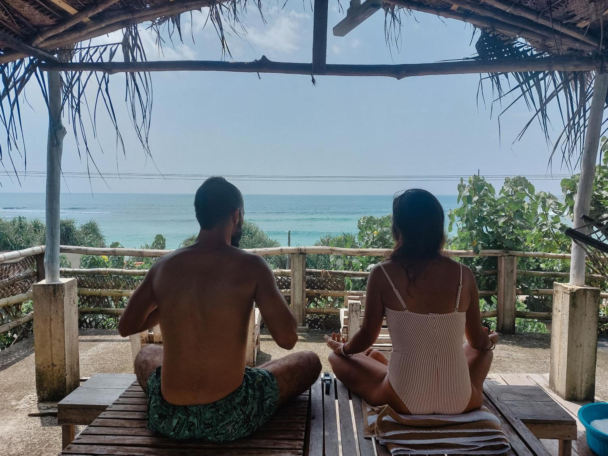 Хостел Gaia Ocean Surf Yoga Ахангама Экстерьер фото