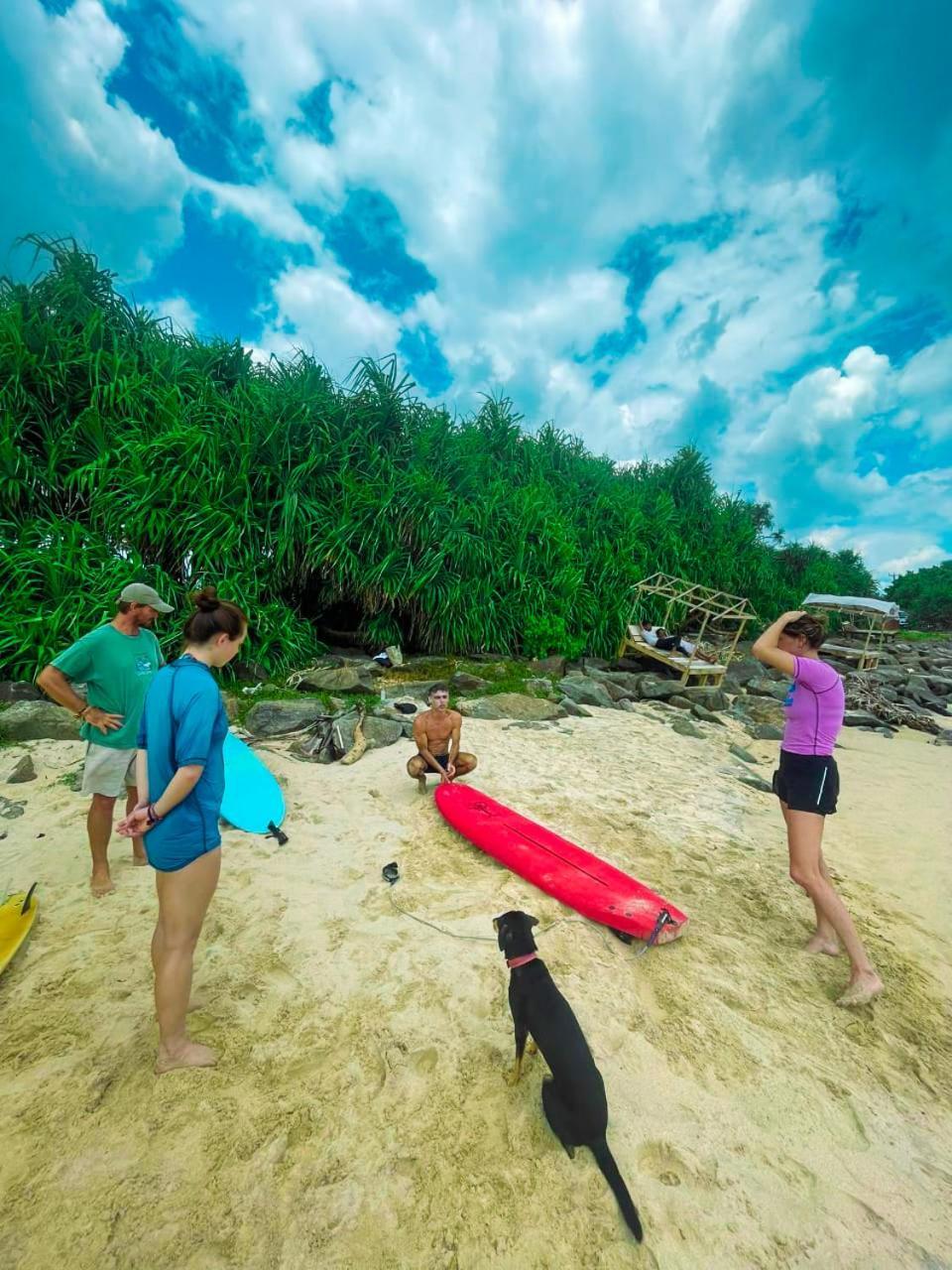 Хостел Gaia Ocean Surf Yoga Ахангама Экстерьер фото